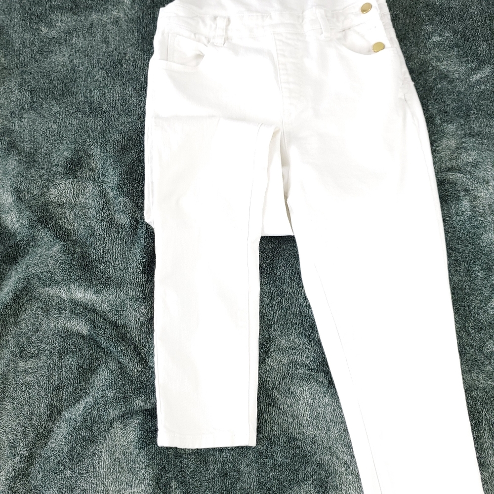 Revolve X Weworewhat Basic White Overalls - image 4